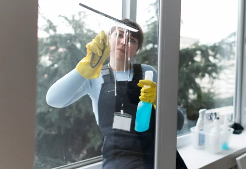Nettoyage de vitres intérieures et extérieures à Geffosses